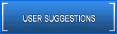 user suggestions