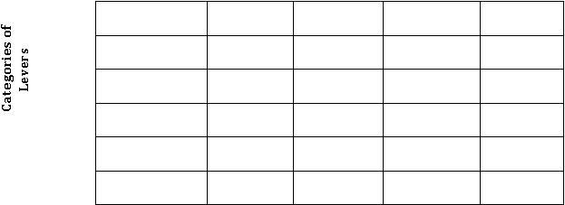  Categories of Levers 