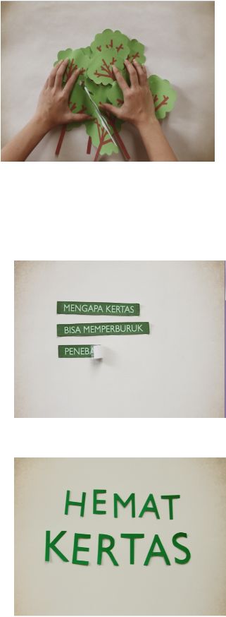 Poster Hemat Kertas Contoh Poster